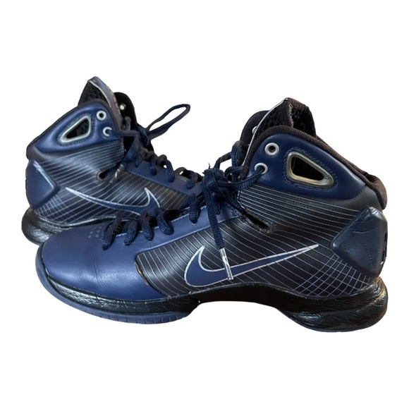 Nike Avose hyperdunk basketball shoes size : 6 Blue and Black - Picture 2 of 11